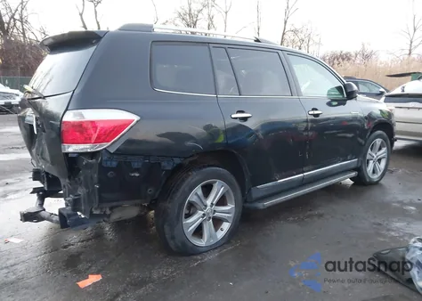 2012 Toyota Highlander Limited V6 из США, поврежденный, VIN 5TDDK3EH4CS149296